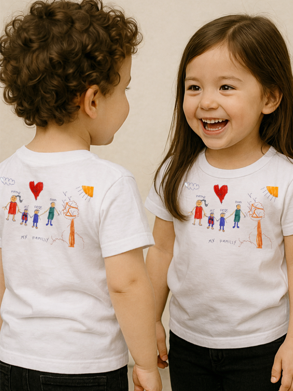 T-SHIRT DISEGNO BAMBINI
