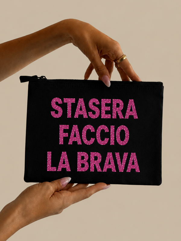 POCHETTE STASERA FACCIO LA BRAVA