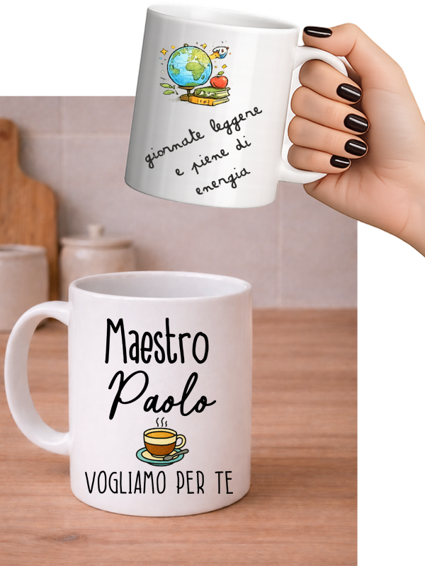 TAZZA MAESTRO VOGLIAMO PER TE