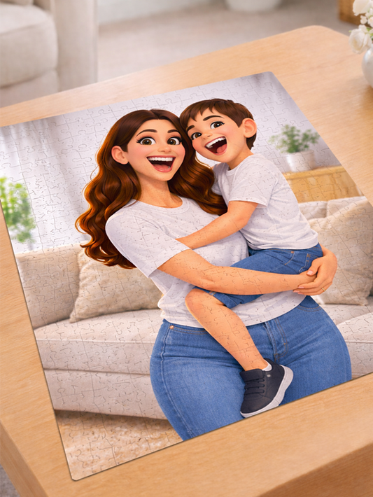 PUZZLE FOTO CARTOON