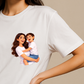 T-SHIRT FOTO CARTOON MAMMA