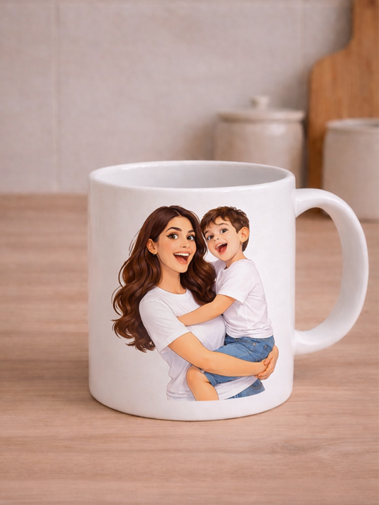 TAZZA FOTO CARTOON MAMMA