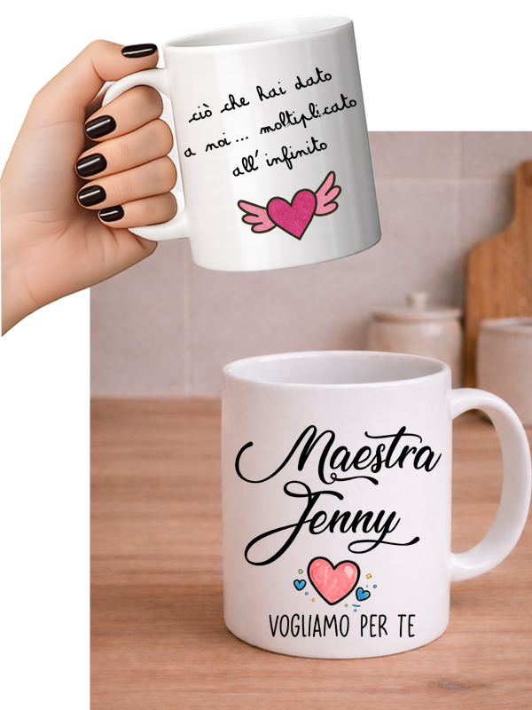 TAZZA MAESTRA VOGLIAMO PER TE