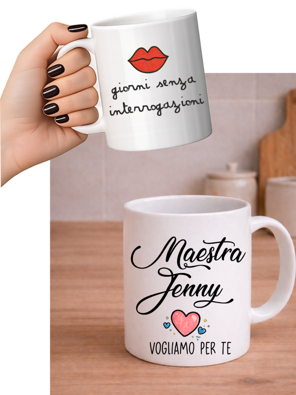TAZZA MAESTRA VOGLIAMO PER TE