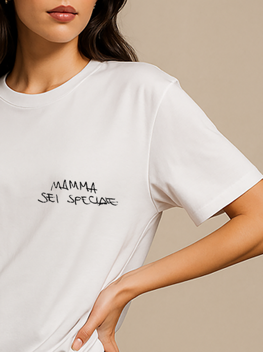 T-SHIRT DEDICA MAMMA