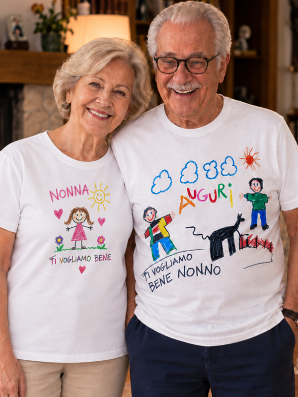 T-SHIRT DISEGNO NONNI