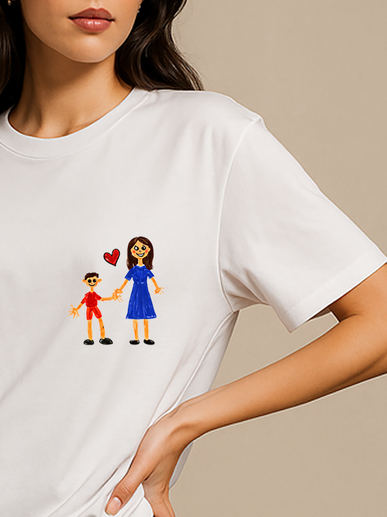 T-SHIRT DISEGNO MAMMA
