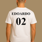 T-SHIRT NOME E NUMERO